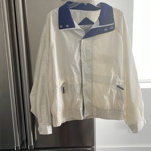 Blue and White Jacket